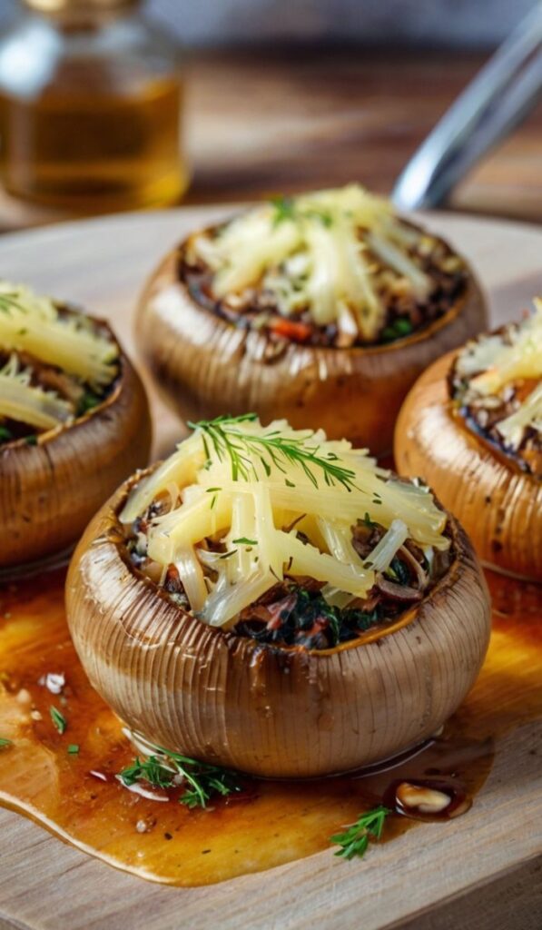 Longhorn Stuffed Mushroom Recipe