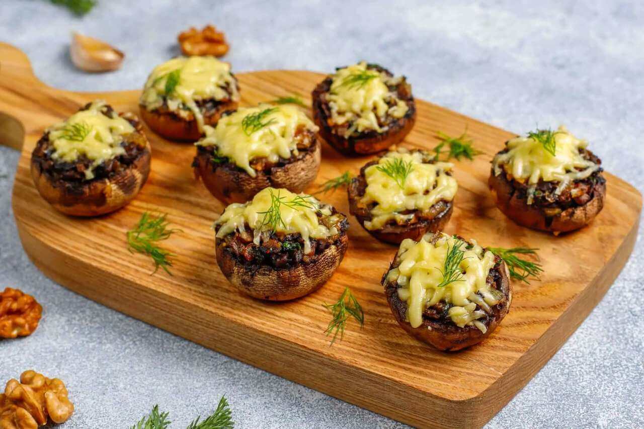 Longhorn Stuffed Mushroom Recipe