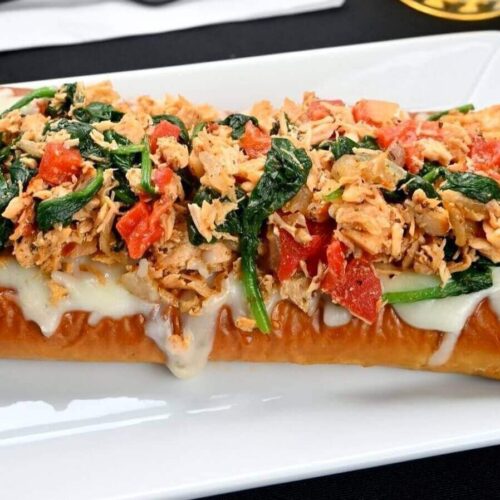 Salmon Cheese Steak Recipe