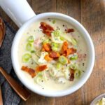 Vegetarian Potato Cheese Soup Recipe
