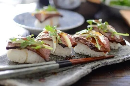 Steak Sushi Recipe