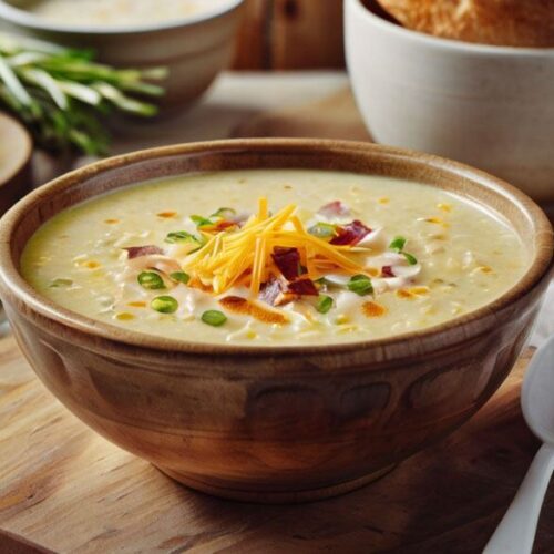 Saltgrass Style Baked Potato Soup Recipe