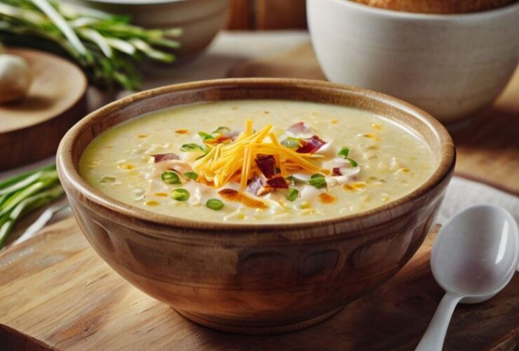 Saltgrass Style Baked Potato Soup Recipe