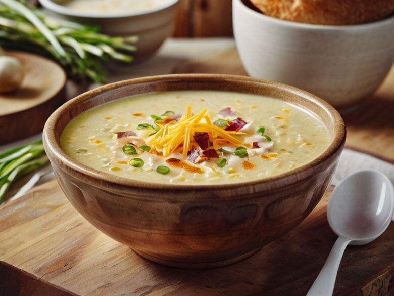 Saltgrass Style Baked Potato Soup Recipe