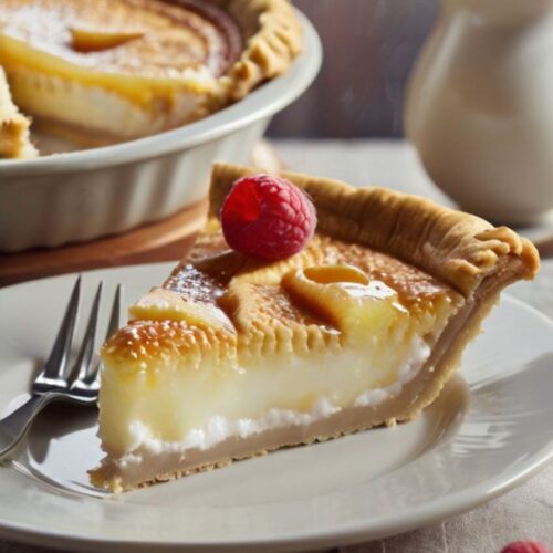 Wick's Sugar Cream Pie Recipe