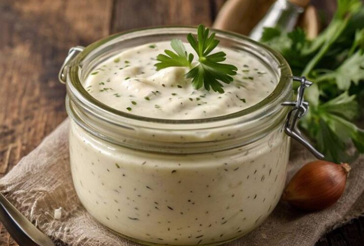 Cava Garlic Dressing Recipe