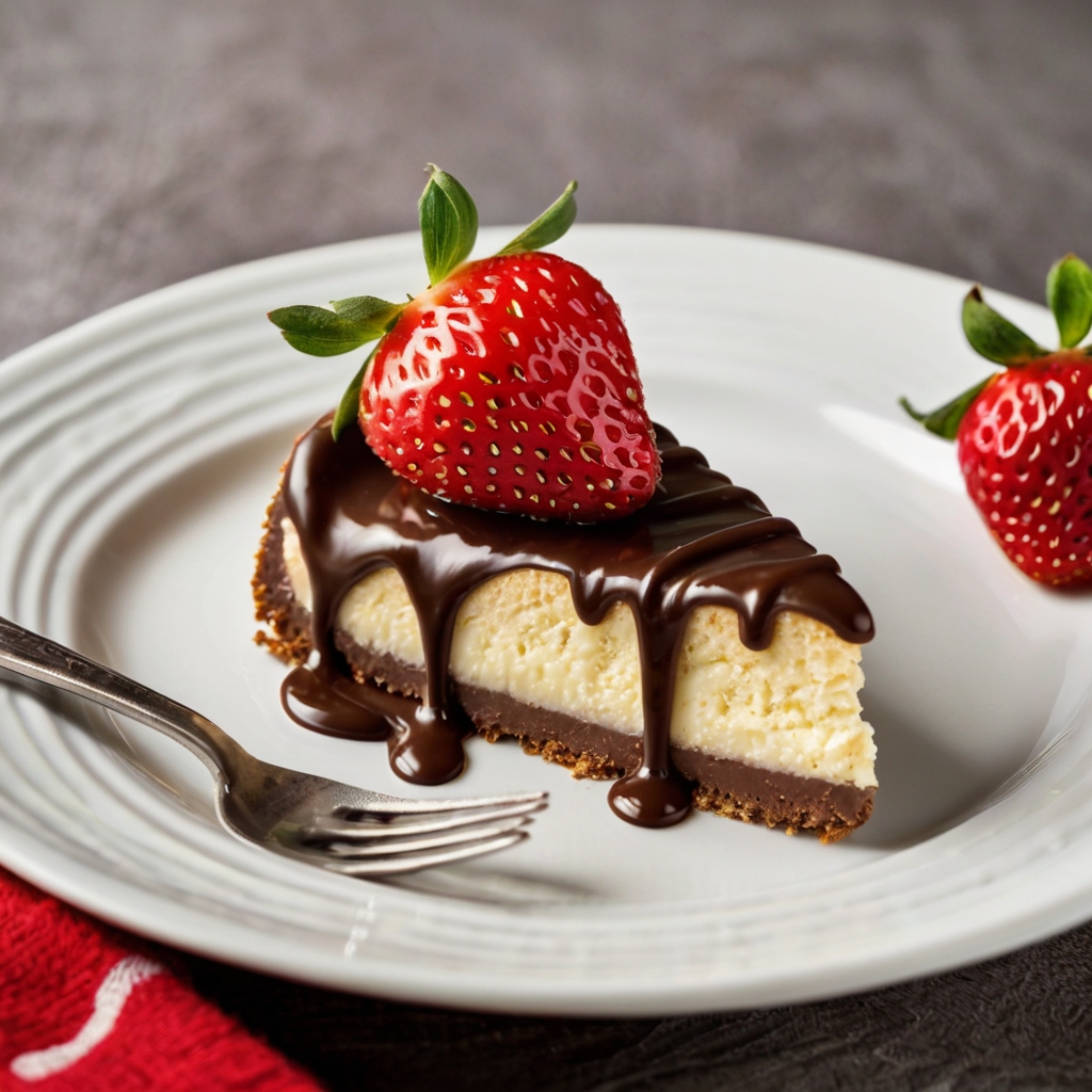 Chocolate Covered Cheesecake Strawberries Recipe