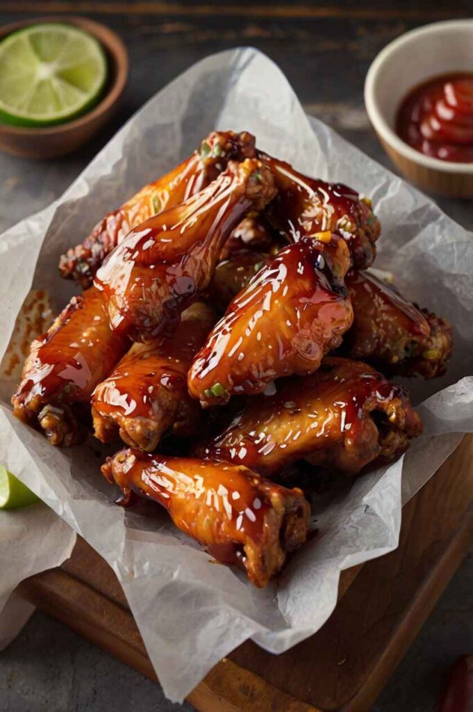 Dallas BBQ Sticky Wings Recipe