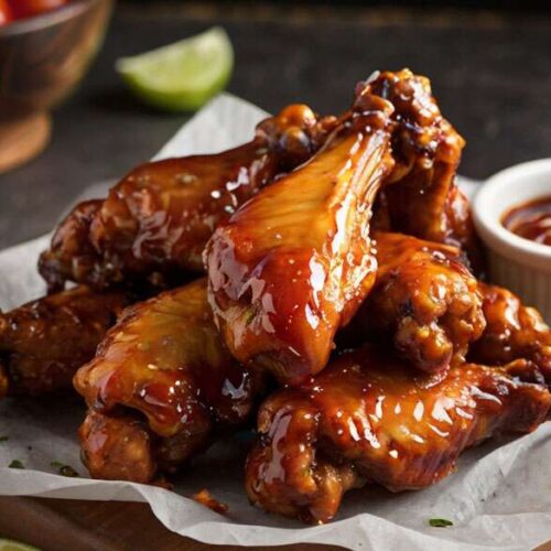 Dallas BBQ Sticky Wings Recipe