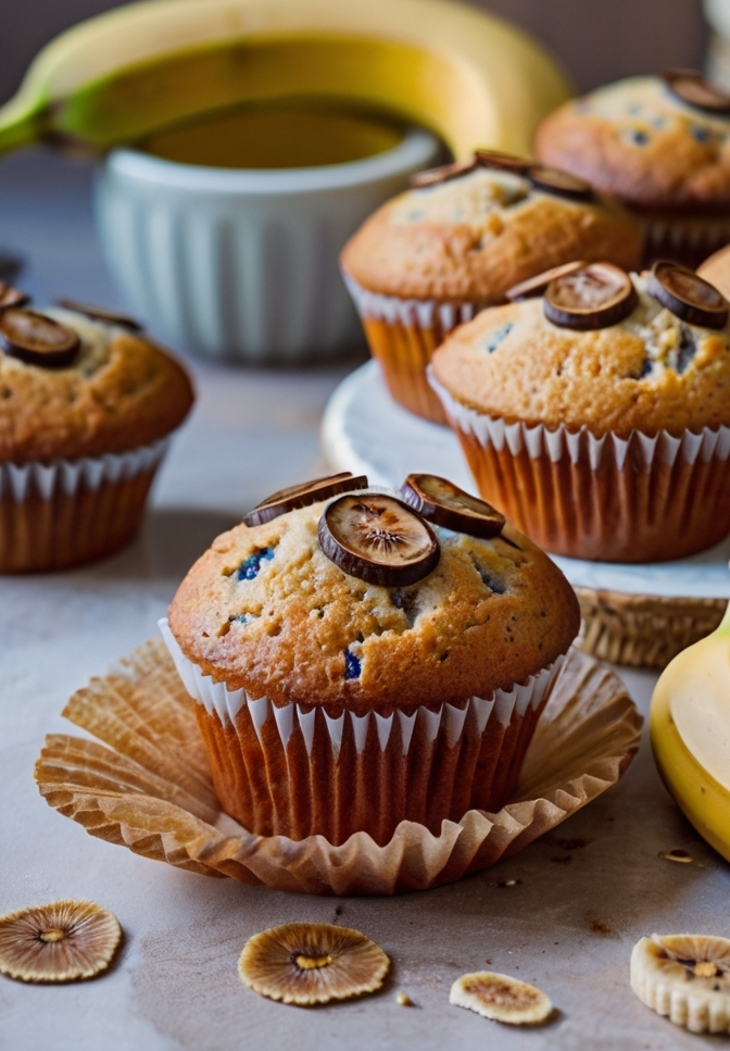 Banana Muffins Recipe