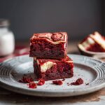 Fudgy Red Velvet Brownies Recipe