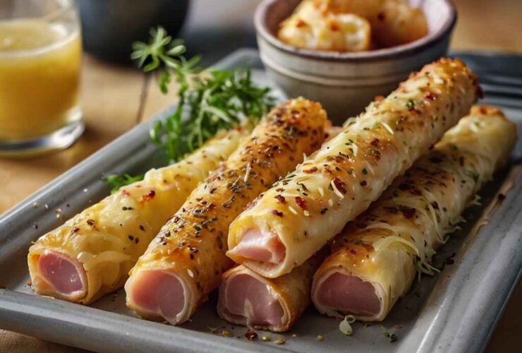 Ham and Cheese Sticks Recipe