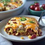 Low-Carb Bacon Cheeseburger Casserole Recipe