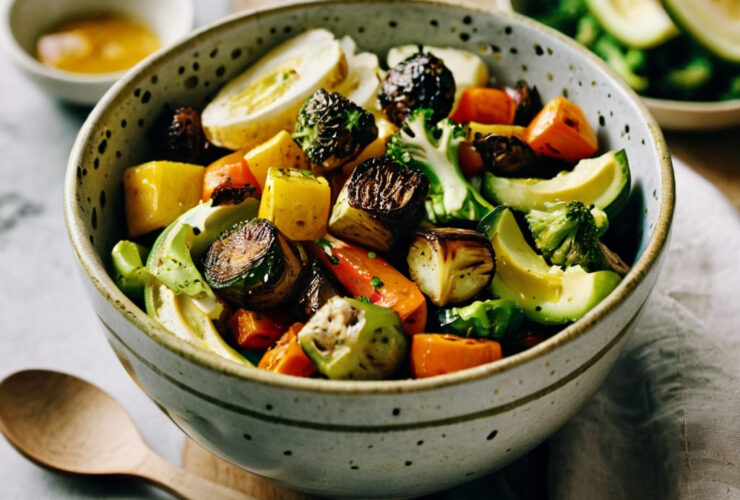 Roasted Veggie Bowls Recipe