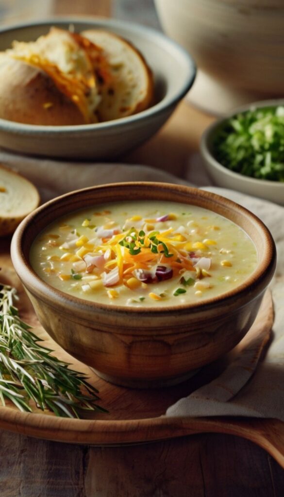 Saltgrass Style Baked Potato Soup Recipe