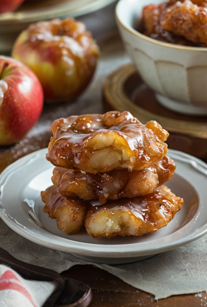 Apple Fritters Bites Recipe