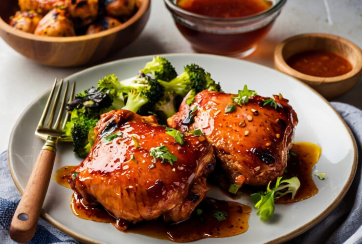 Baked BBQ Chicken Thighs Recipe