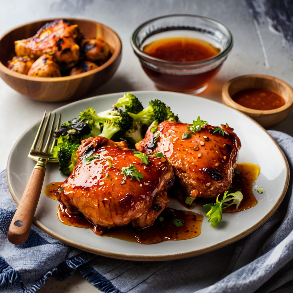 Baked BBQ Chicken Thighs Recipe