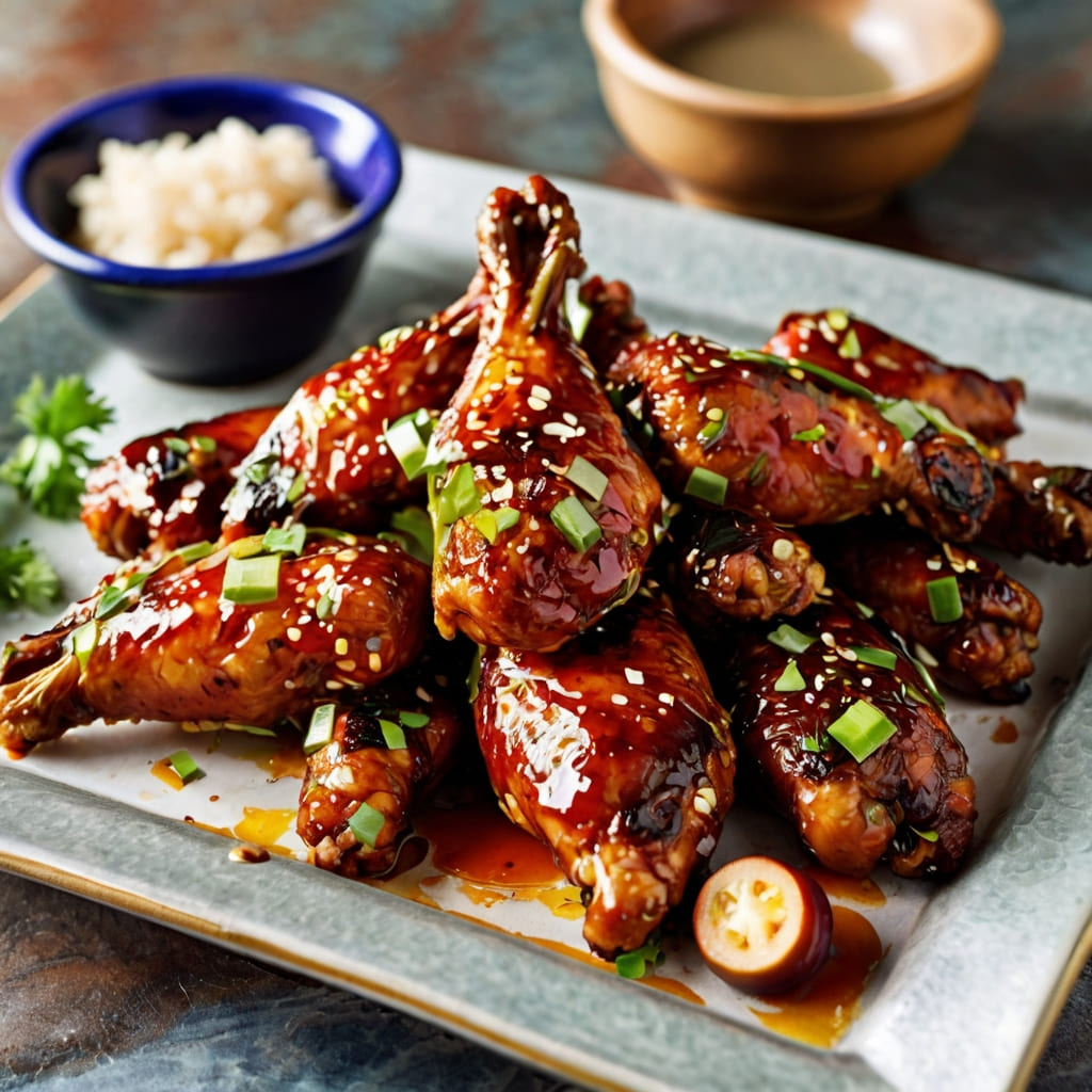 Baked Korean Chicken Wings Recipe