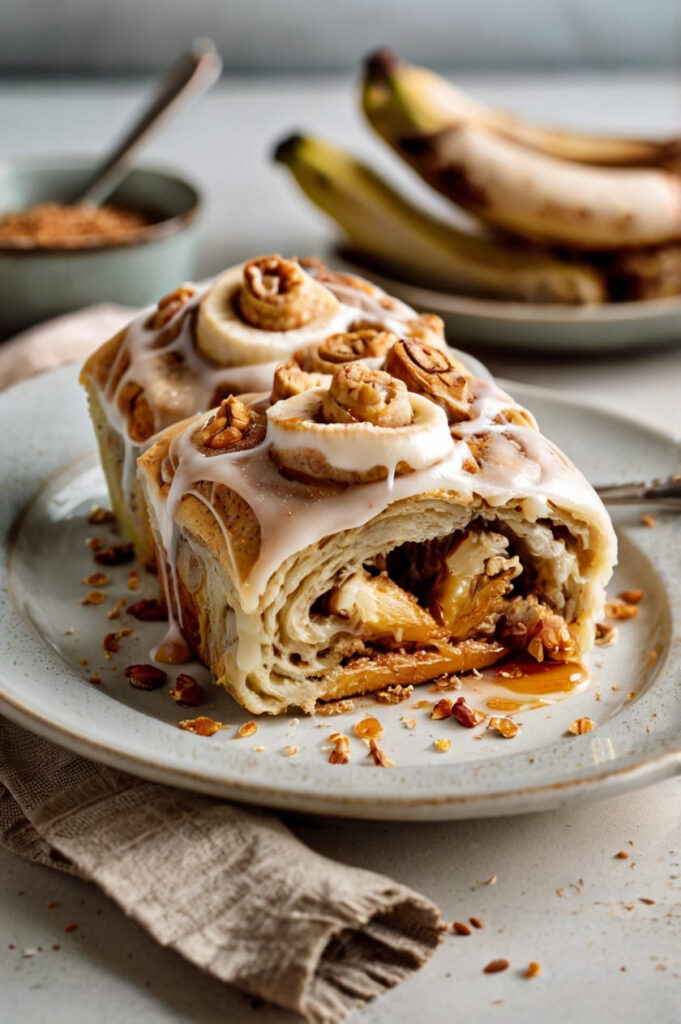 Banana Bread Cinnamon Rolls Recipe