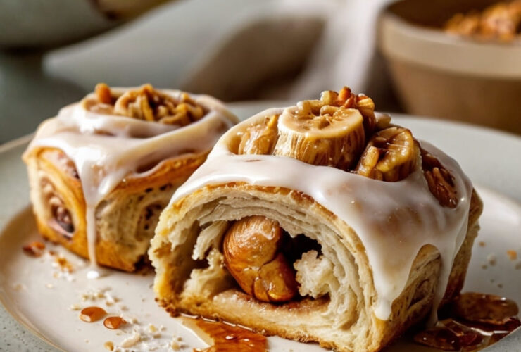 Banana Bread Cinnamon Rolls Recipe