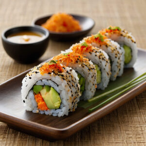 California Crunch Roll Sushi Recipe