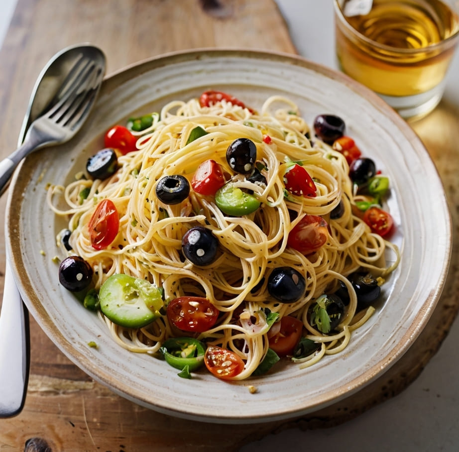 California Spaghetti Salad Recipe
