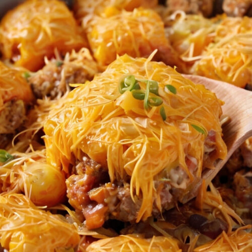 Cheeseburger Tater Tot Casserole Recipe