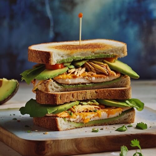 Chicken Avocado Melt Sandwich Recipe