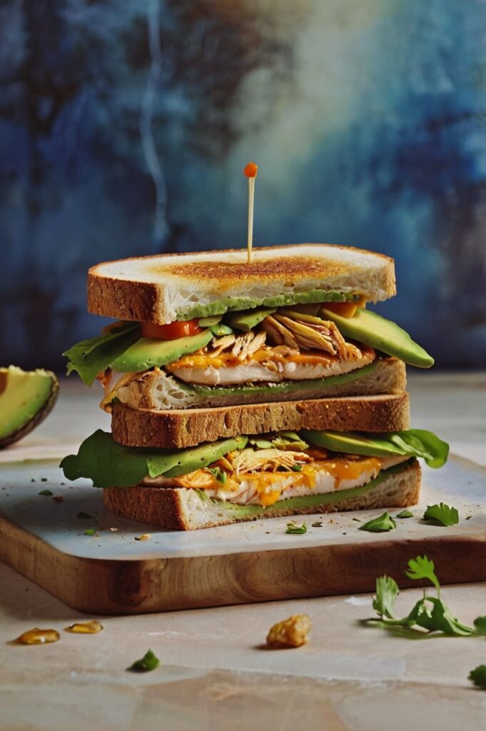 Chicken Avocado Melt Sandwich Recipe