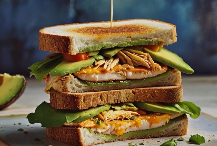 Chicken Avocado Melt Sandwich Recipe