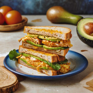 Chicken Avocado Melt Sandwich Recipe