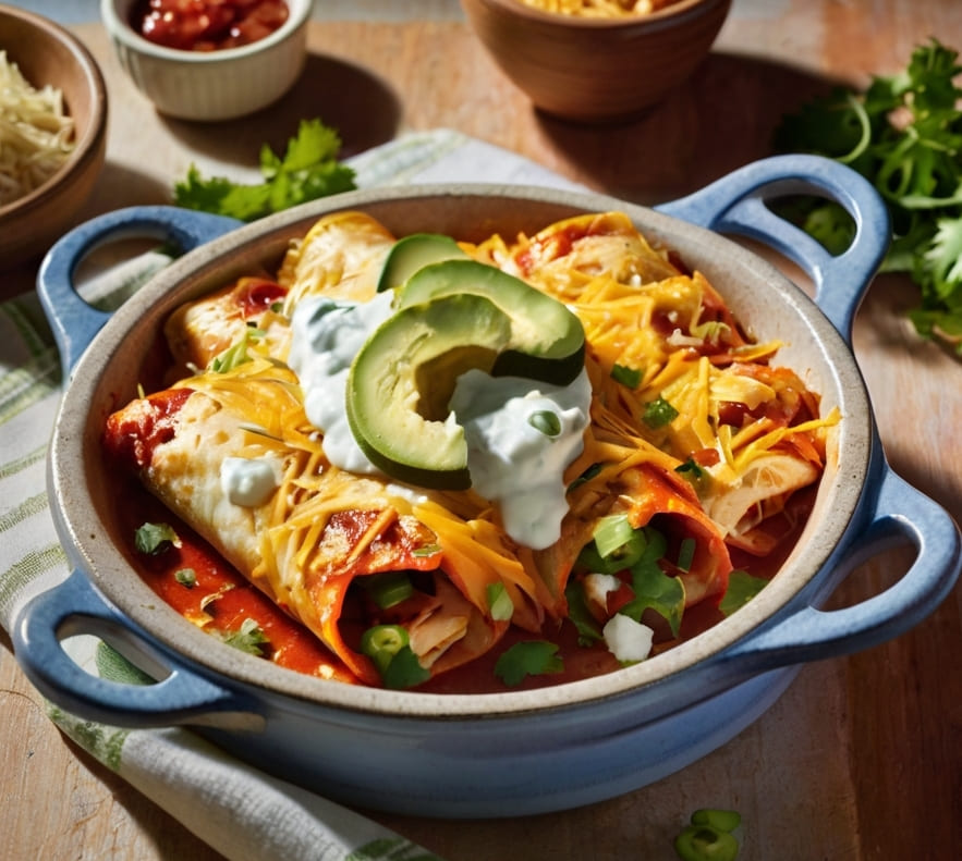 Chicken Enchiladas Recipe