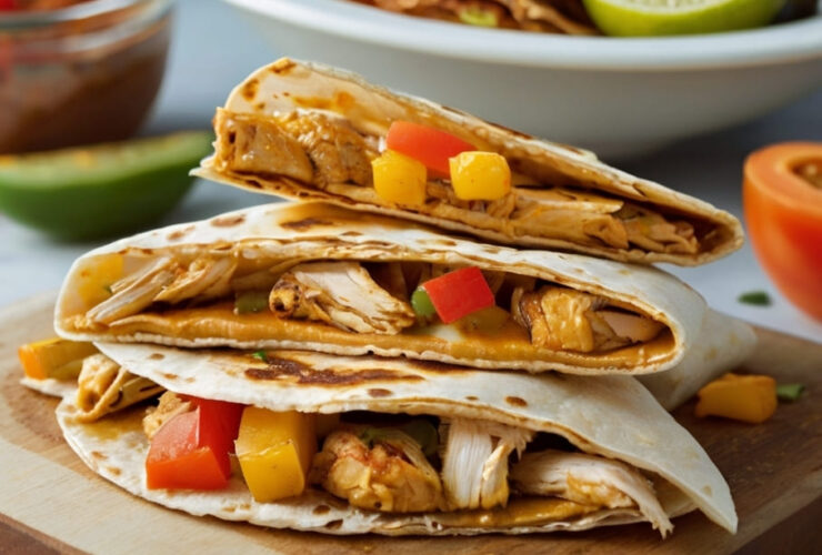 Chicken Fajita Quesadilla Recipe
