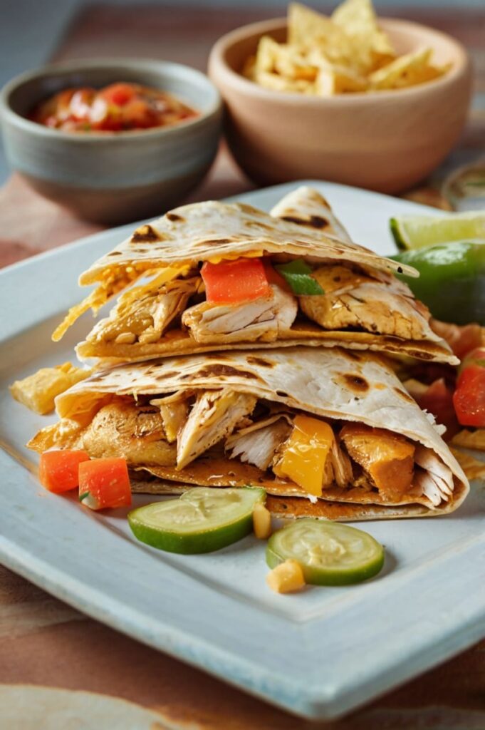 Chicken Fajita Quesadilla Recipe