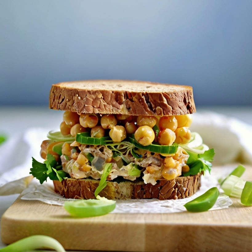 Chickpea Salad Sandwich Recipe
