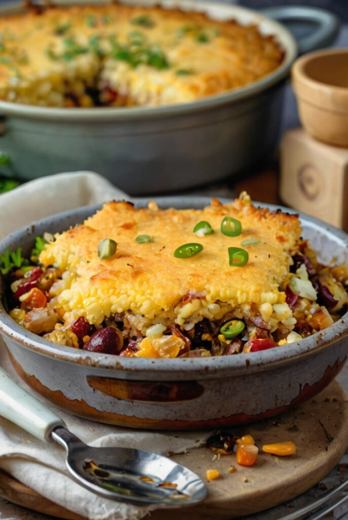Cowboy Cornbread Casserole Recipe
