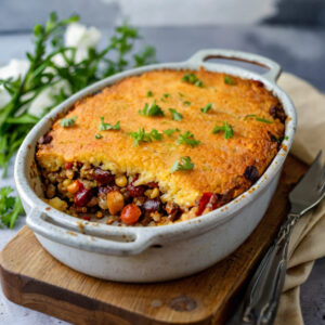 Cowboy Cornbread Casserole Recipe