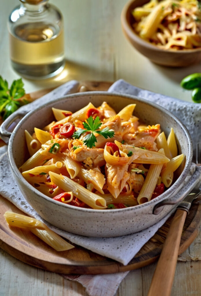 Crack Chicken Penne Recipe