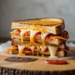 Easy Pizza Grilled Cheese Recipe