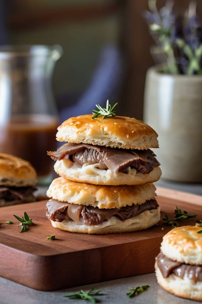 French Dip Biscuits Recipe