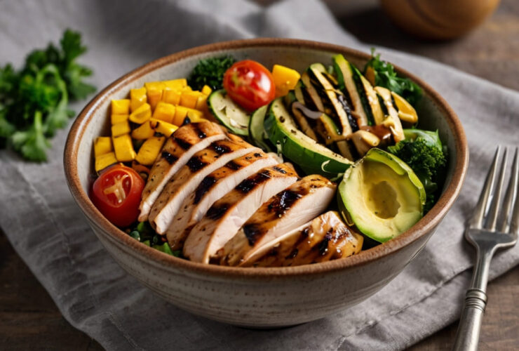 Grilled Chicken Power Bowl