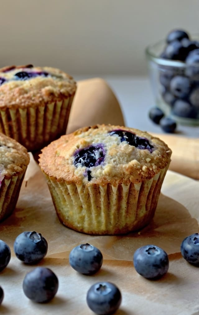 Healthy Keto Blueberry Muffins Recipe