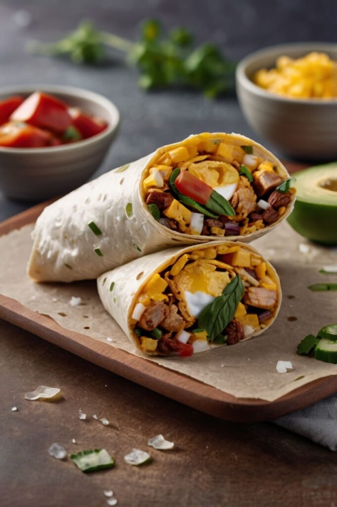 High Protein Breakfast Burrito Recipe