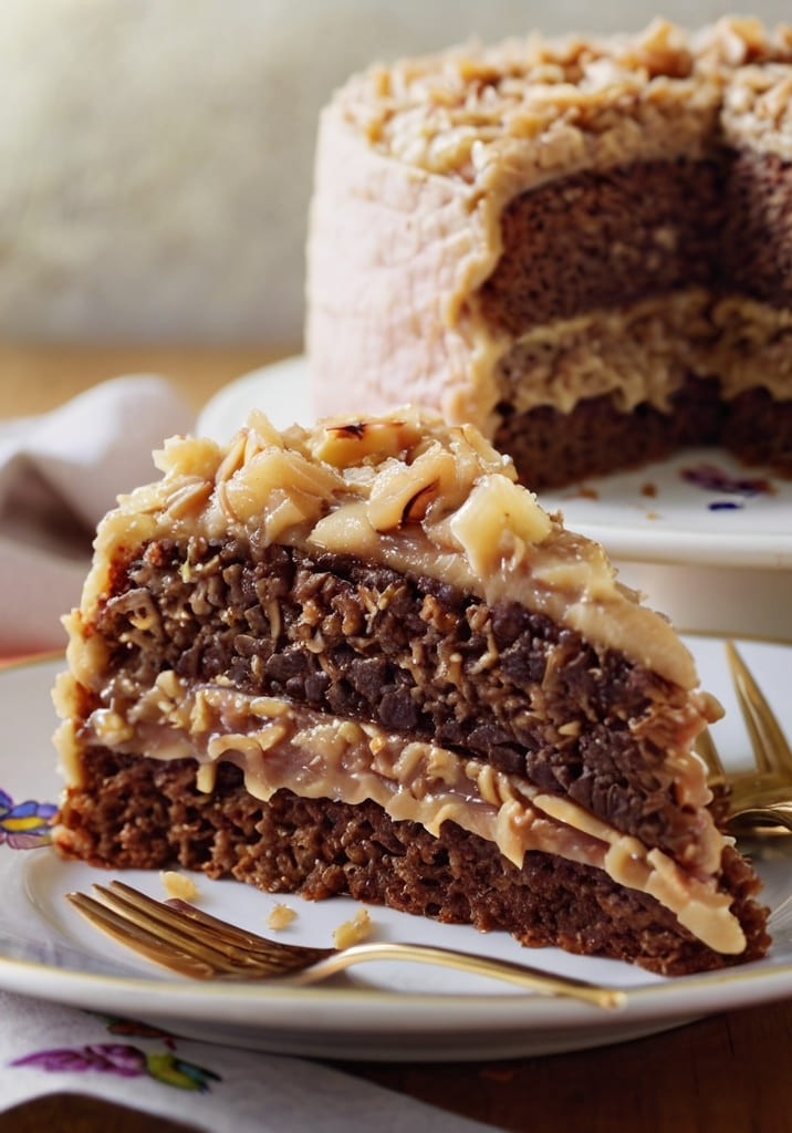 Homemade German Chocolate Cake Recipe