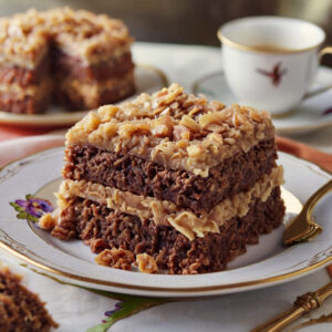 Homemade German Chocolate Cake Recipe