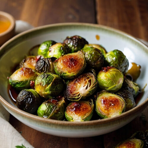 Honey Balsamic Brussels Sprouts Recipe