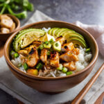 Honey Chipotle Chicken Rice Bowls Recipe
