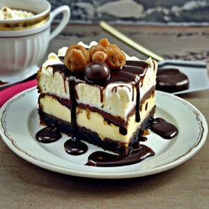 Hot Fudge Sundae Brownie Cheesecake Recipe