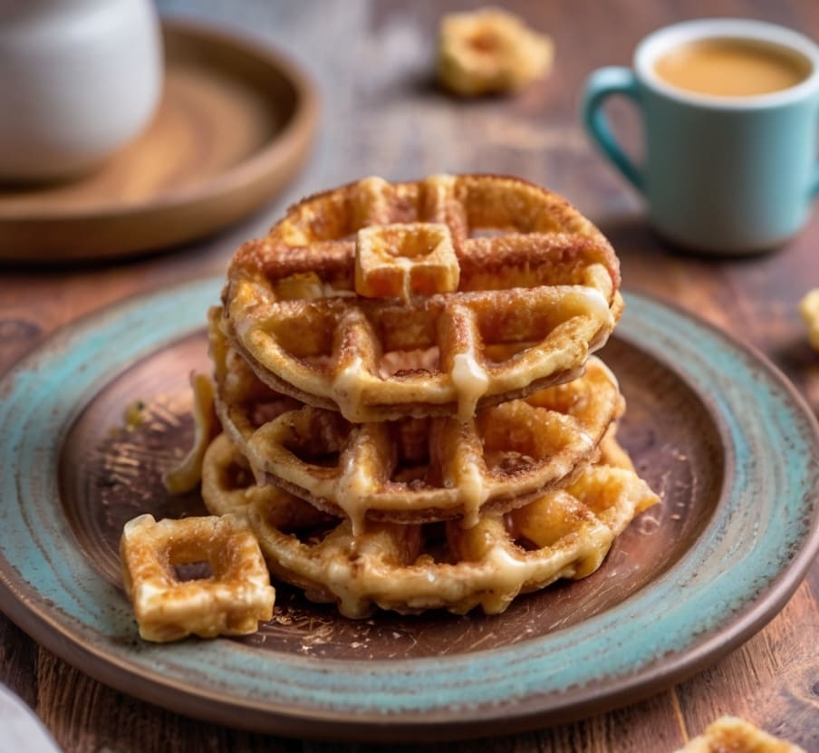 Keto Churro Chaffles Recipe